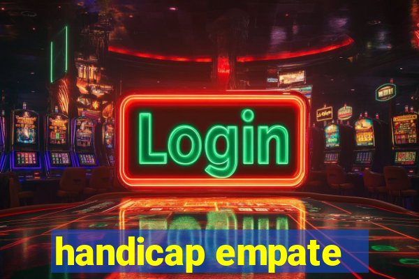 handicap empate -1